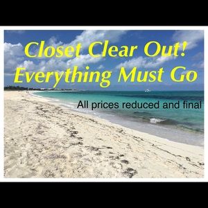 LAST DAY!!! Closet clear out!